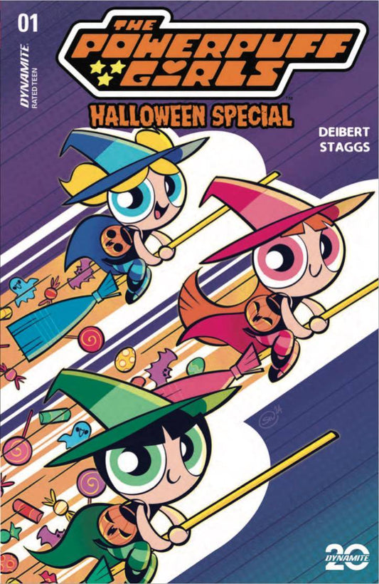 Powerpuff Girls Halloween Sp One Shot C Silvia De Ventura SIGNED Cat Staggs Amnada Diebert (10/23/2024) Dynamite