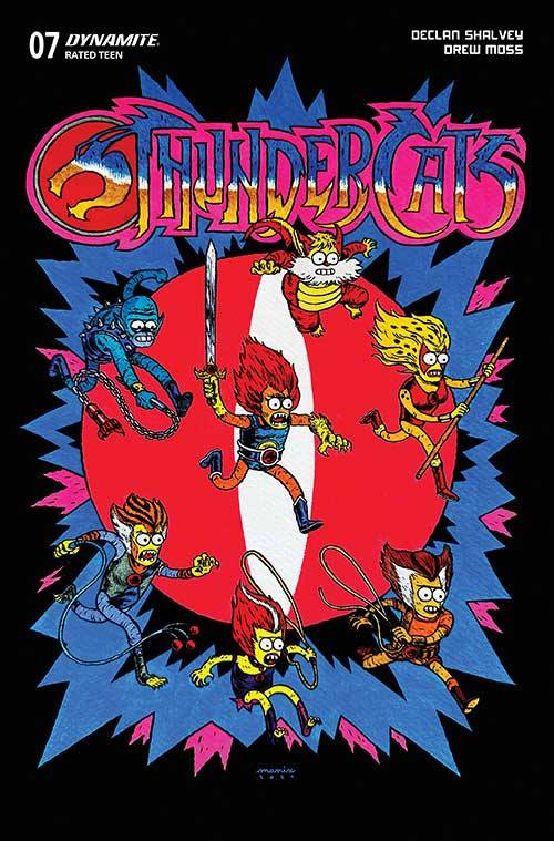 Thundercats #7 S Foc Bonus Manix Original Variant (08/21/2024) Dynamite