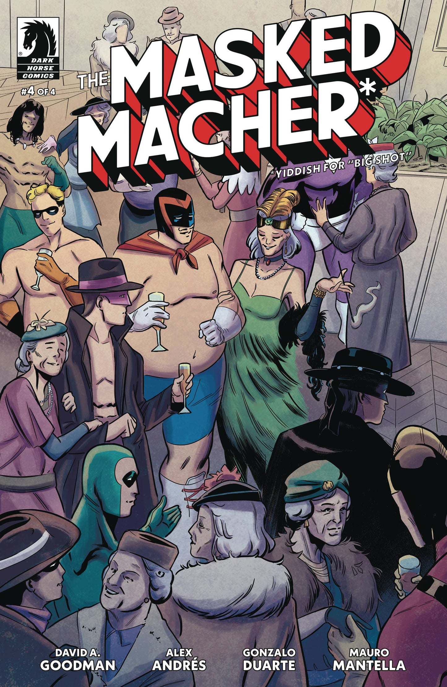 Masked Macher #4 Alex Andres David Goodman (12/18/2024) Dark Horse