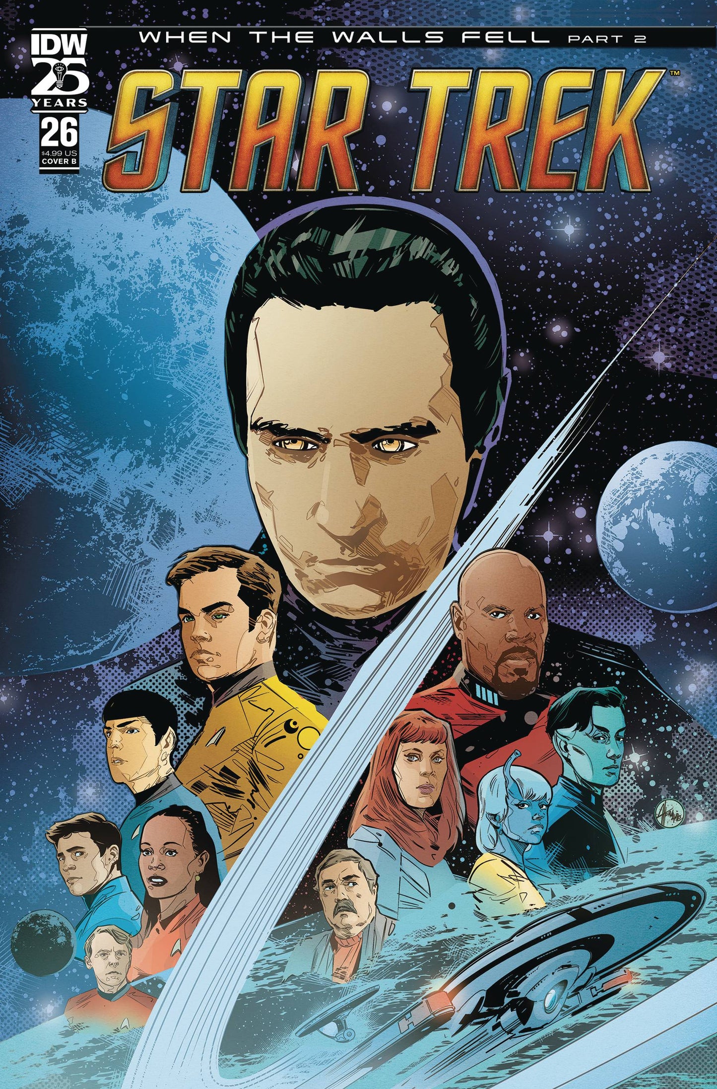 Star Trek #26 B Angel Hernandez Variant (11/20/2024) Idw