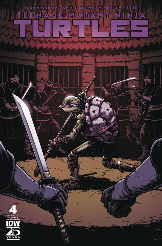 Teenage Mutant Ninja Turtles Tmnt 2024 #4 B Chris Burnham Variant (11/27/2024) Idw