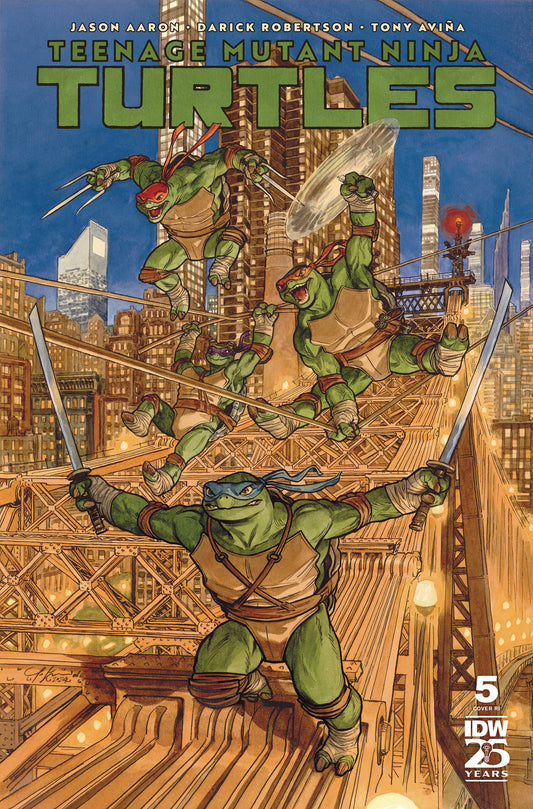 Teenage Mutant Ninja Turtles Tmnt 2024 #5 I 1:100 Juanjo Guarnido Variant (12/18/2024) Idw