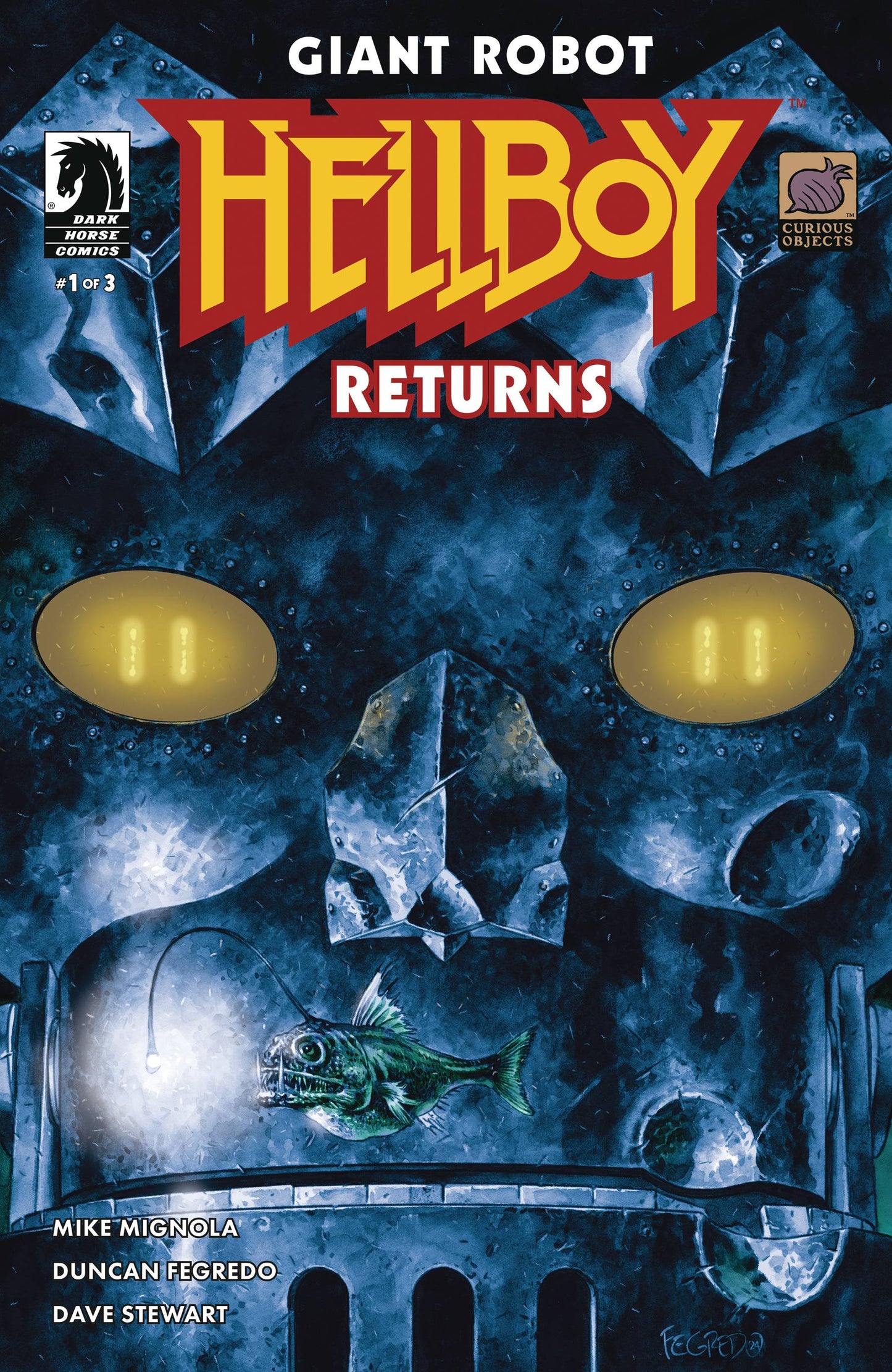 Giant Robot Hellboy Returns #1 A Duncan Fegredo Mike Mignola (03/05/2025) Dark Horse