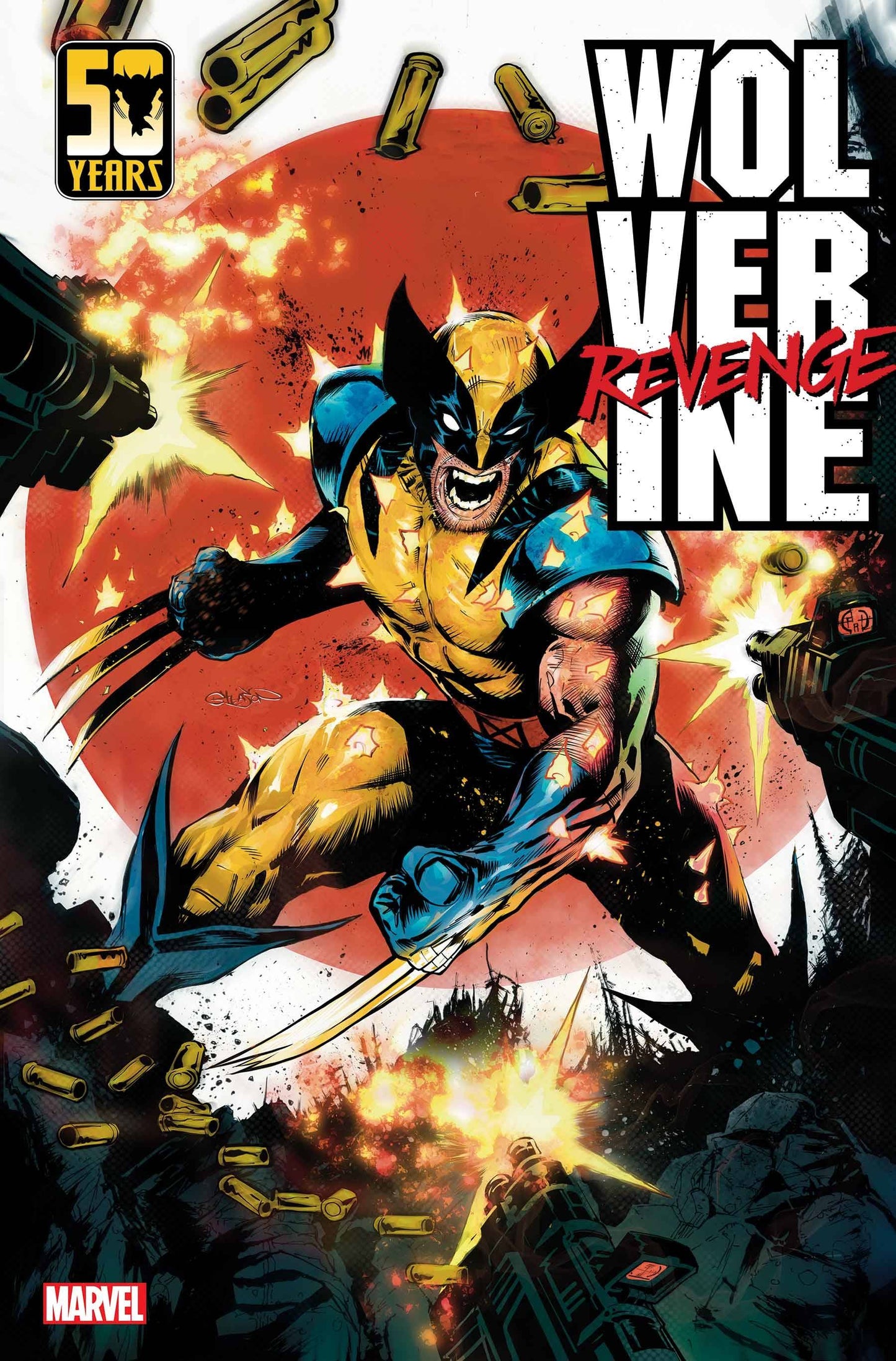 Wolverine Revenge Red Band #4 A2 Mega Cover Set Of 7 Books 1:25 1:100 (11/27/2024) Marvel