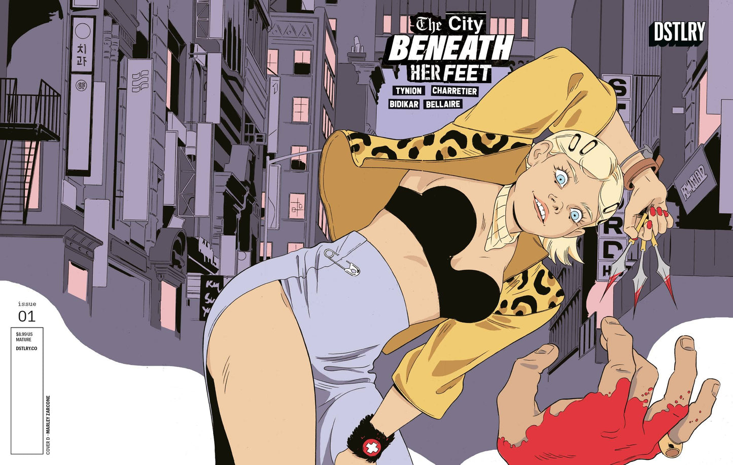 City Beneath Her Feet #1 D 1:25 Variant (12/11/2024) Dstlry