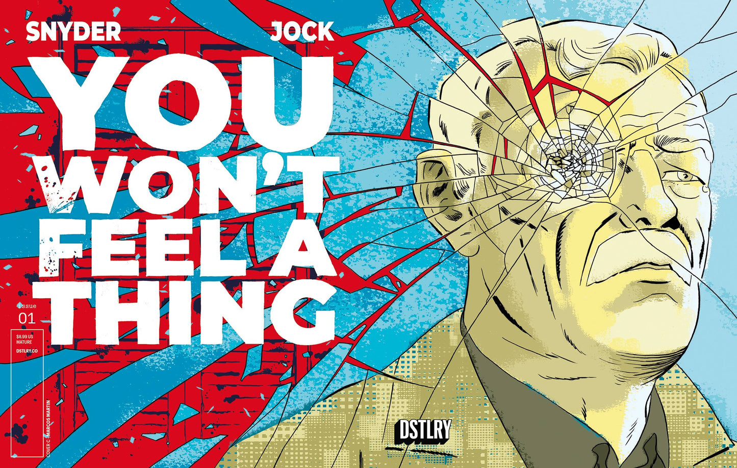 You Wont Feel A Thing #1 C 1:10 Marcos Martin Variant (01/15/2025) Dstlry