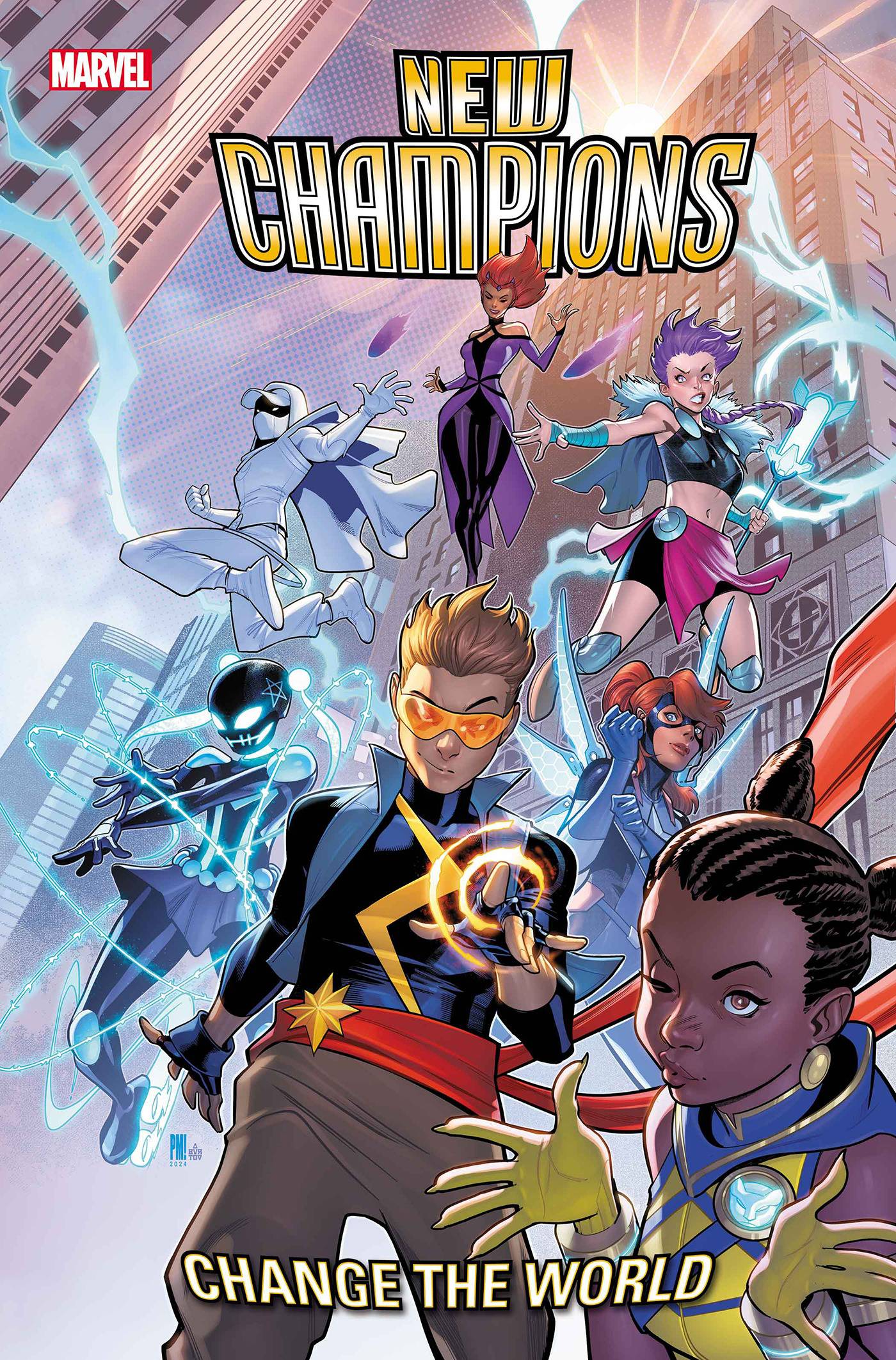 New Champions #1 A1 Cover Set Of 10 Books 1:25 1:50 1:100 (01/08/2025) Marvel