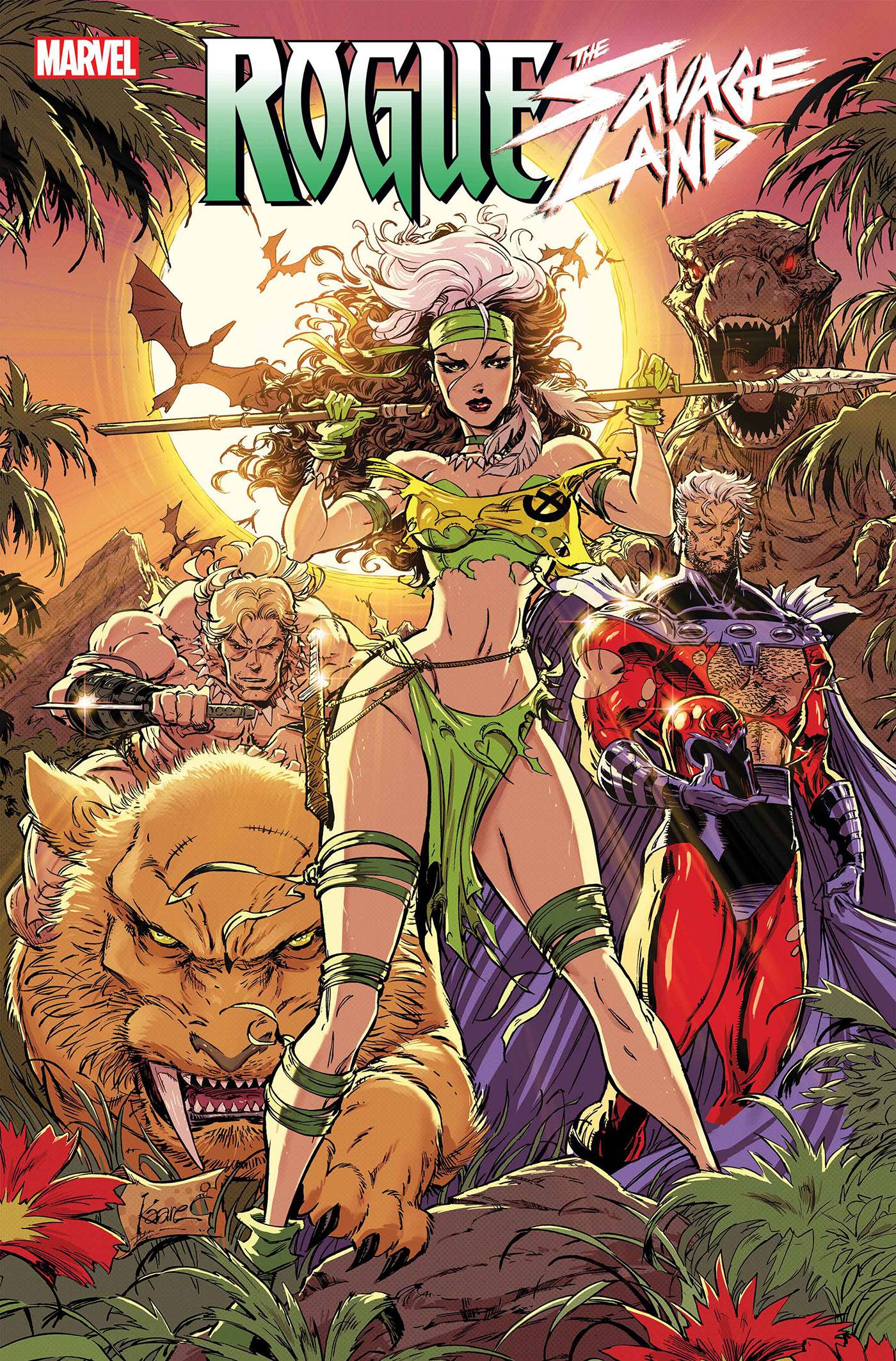 Rogue The Savage Land #1 A1 Cover Set Of 10 Books 1:25 1:50 1:100 (01/15/2025) Marvel