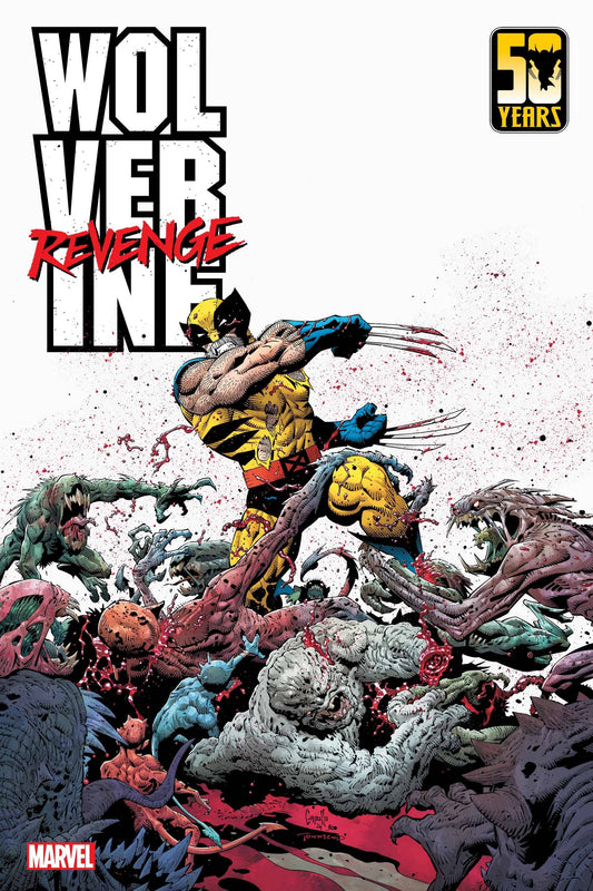 Wolverine Revenge Red Band #5 A Greg Capullo Jonathan Hickman [Polybagged] (12/25/2024) Marvel