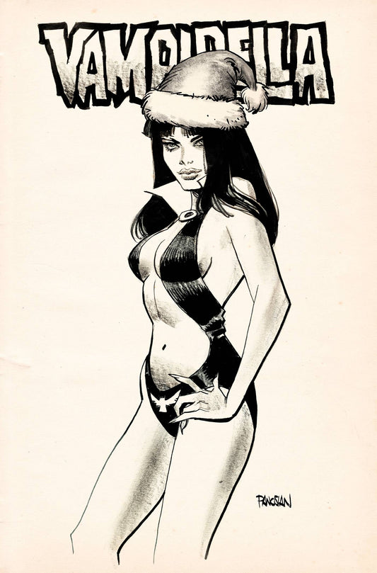 Vampirella Helliday 2024 Sp #1 G 1:15 Dan Panosian V Variant (12/25/2024) Dynamite