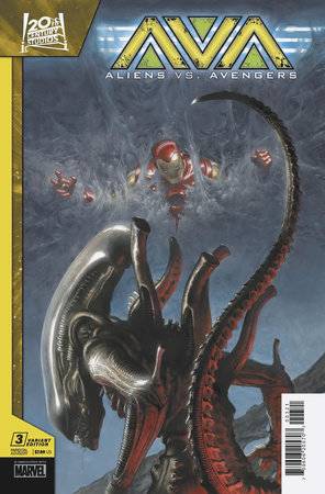 Aliens Vs. Avengers #3 C Paolo Rivera Variant (02/19/2025) Marvel