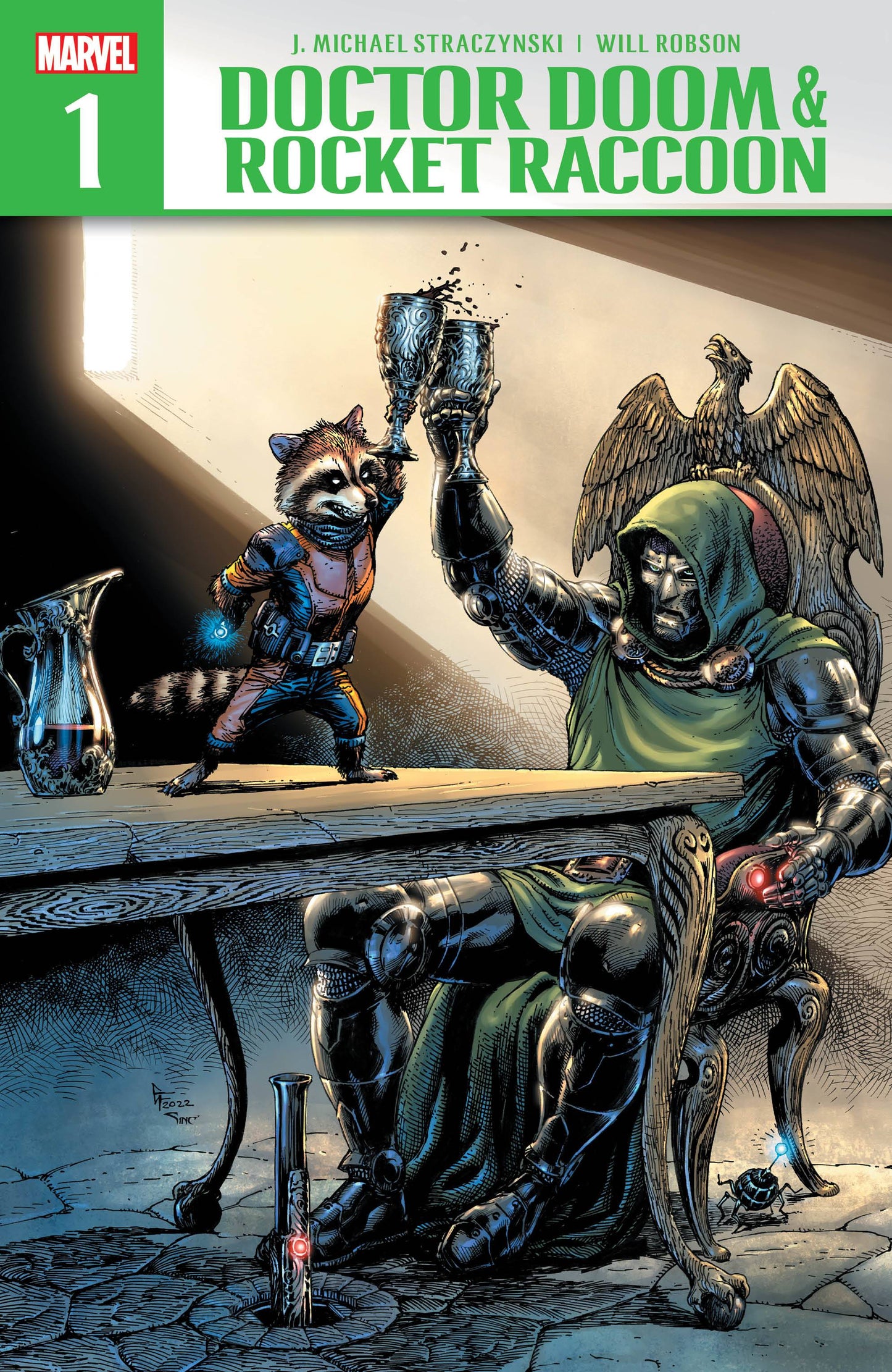 Doctor Doom & Rocket Raccoon #1 A1 Cover Set Of 6 1:25 1:100 (01/22/2025) Marvel