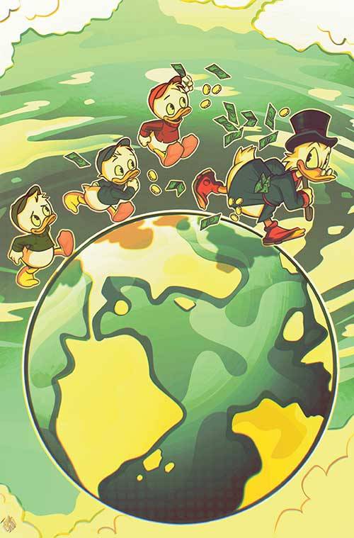 Ducktales #1 X 1:10 Tomaselli Foil Virgin Variant (11/06/2024) Dynamite