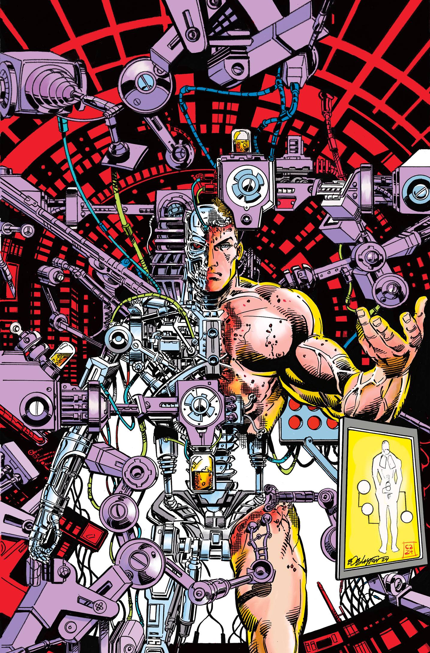 Terminator #2 V 1:15 Bob Layton Virgin Variant (11/13/2024) Dynamite