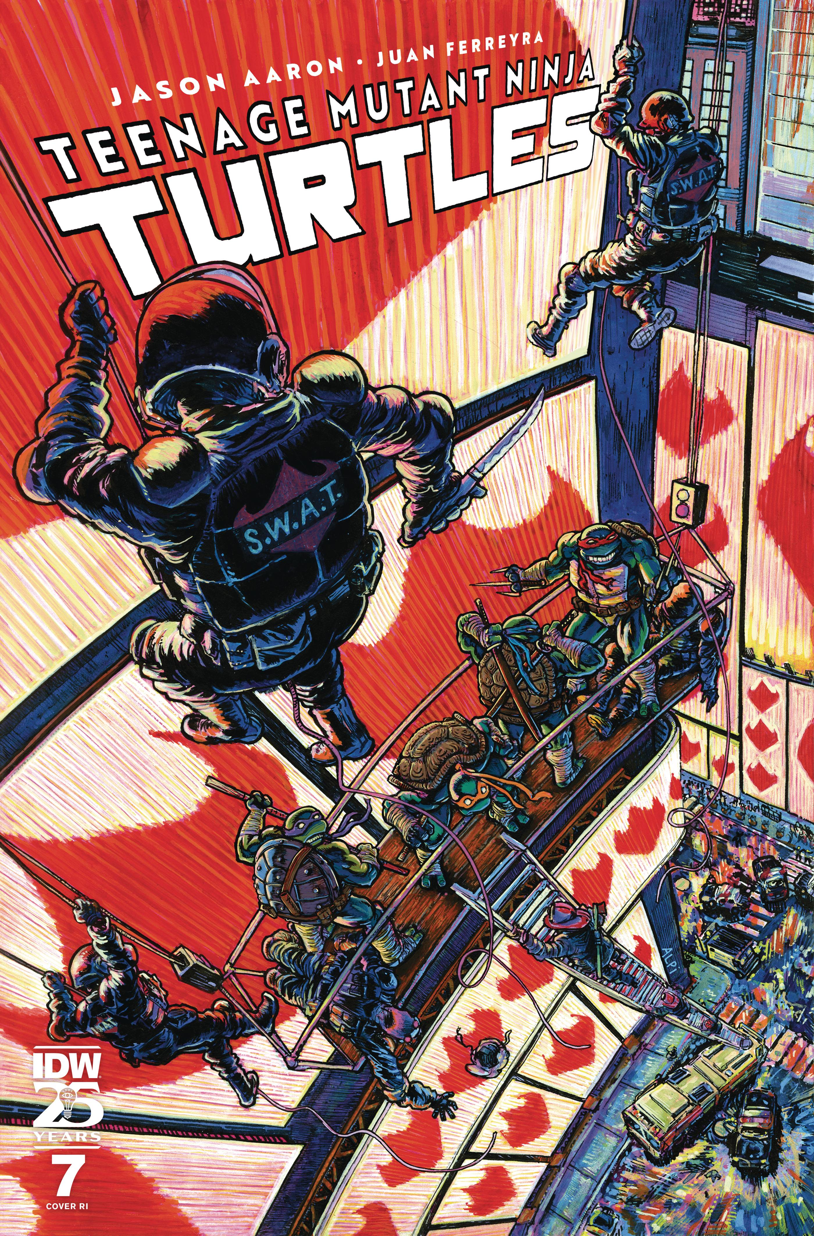 Teenage Mutant Ninja Turtles #7 D 1:10 Victor Alpi Variant (02/26/2025