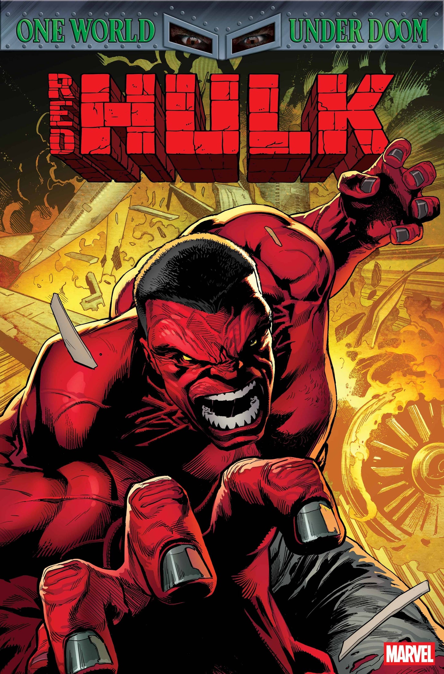 Red Hulk #1 A1 Cover Set Of 9 1:25 1:100 (02/26/2025) Marvel