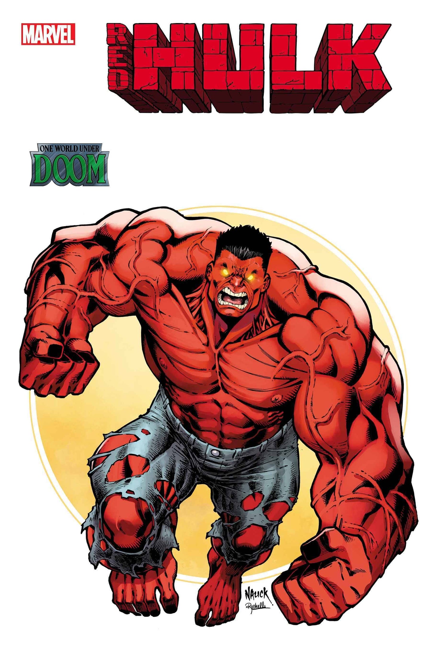 Red Hulk #1 A1 Cover Set Of 9 1:25 1:100 (02/26/2025) Marvel