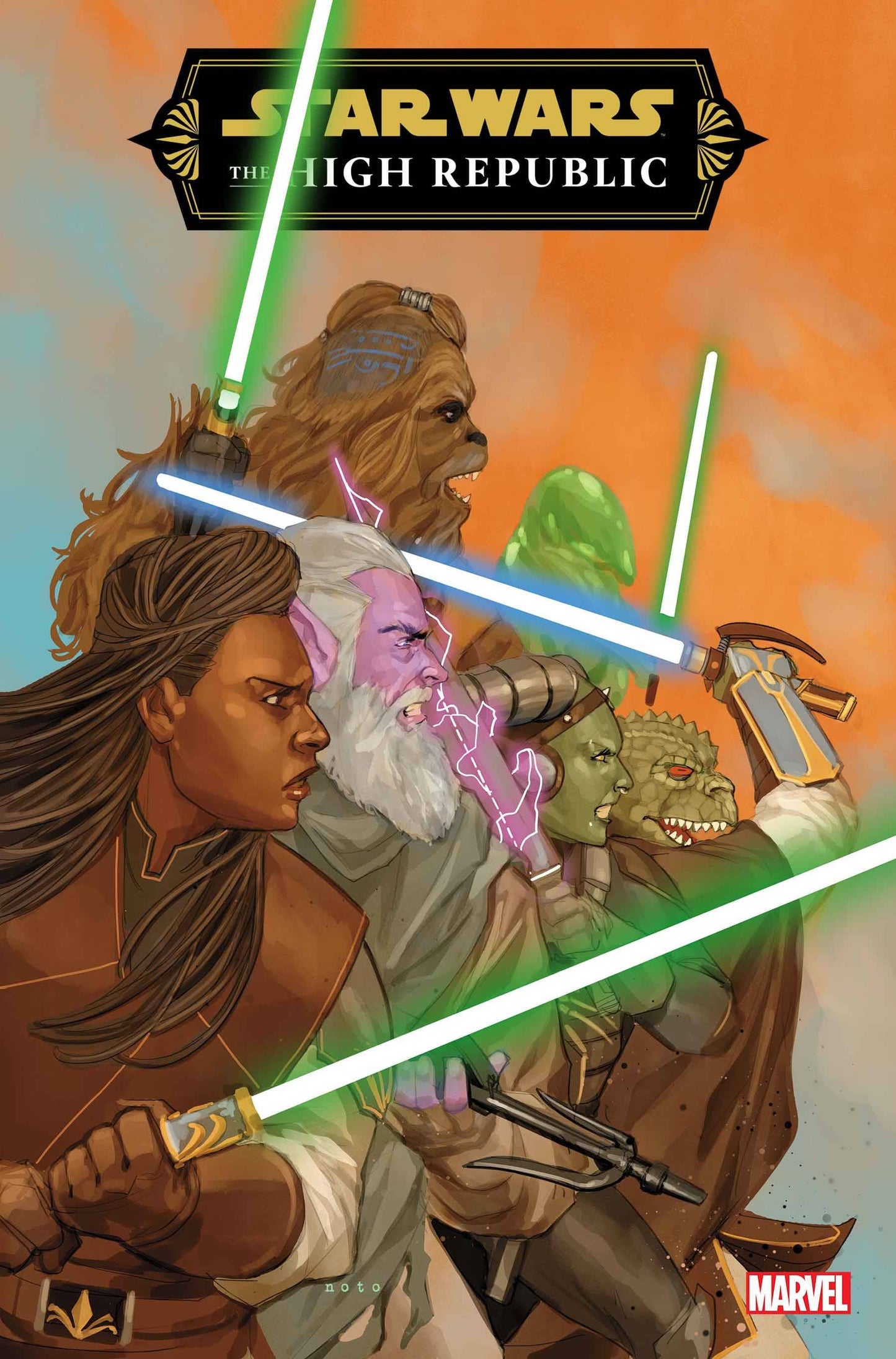 Star Wars The High Republic Fear Of The Jedi #1 A1 Cover Set Of 5 1:25 1:100 (02/19/2025) Marvel