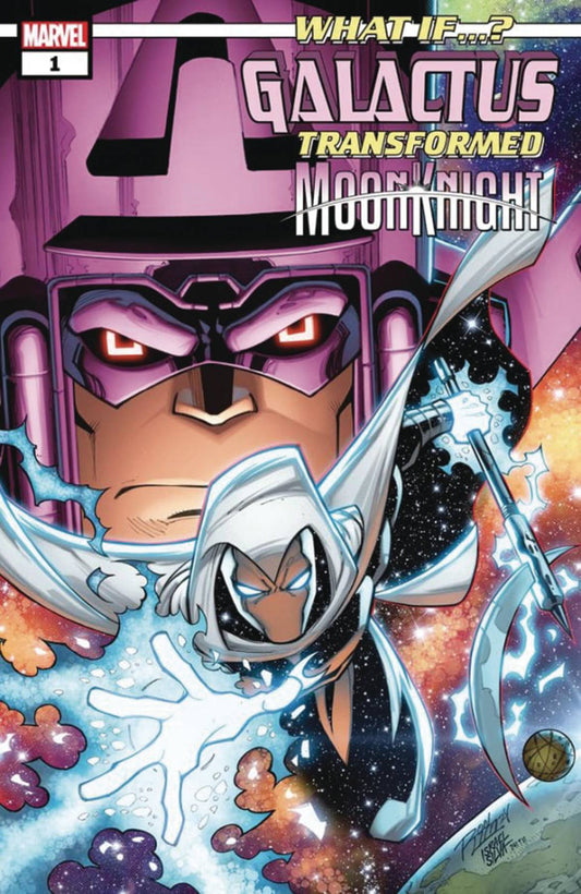 Df What If Galactus Transformed Moon Knight #1 Segura Signed (02/26/2025) Dynamic Forces