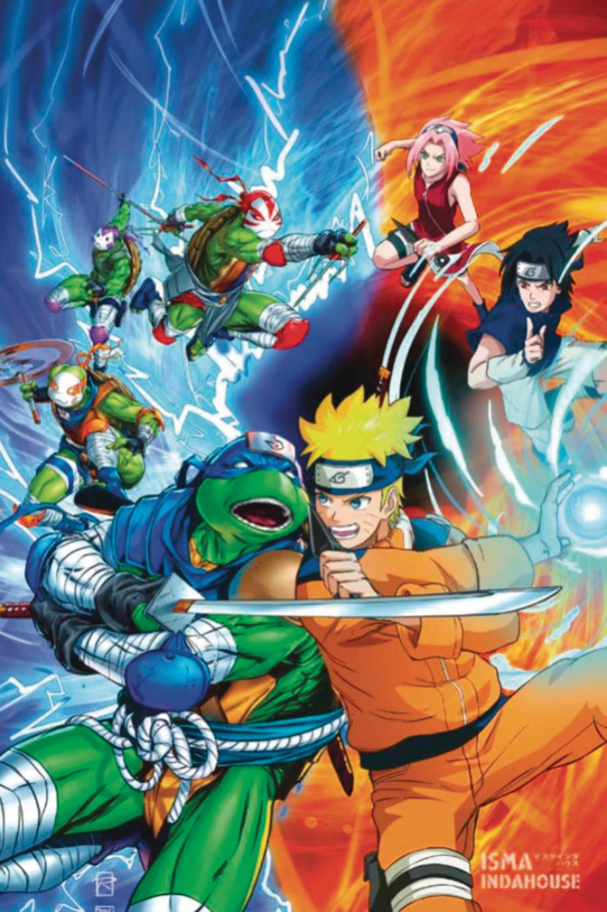 Df Teenage Mutant Ninja Turtles X Naruto #1 Gay Indiahouse (02/26/2025) Dynamic Forces