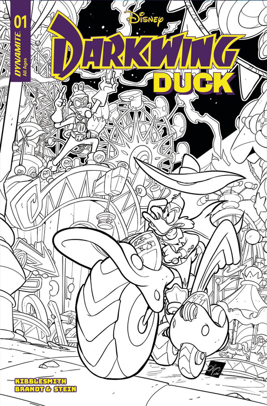 Darkwing Duck #1 M 1:10 Ciro Cangialosi Line Art Variant (02/12/2025) Dynamite