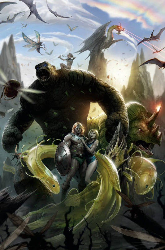 Herculoids #1 G Francesco Mattina Foil Virgin Variant (02/19/2025) Dynamite