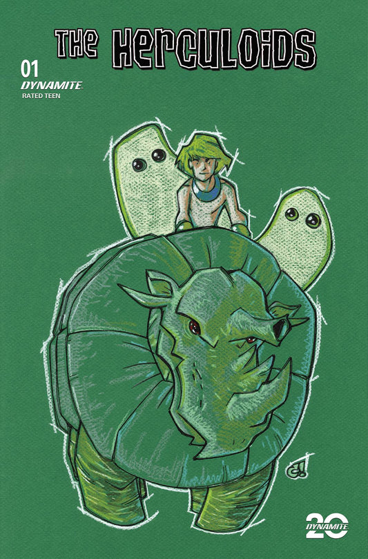 Herculoids #1 L 1:10 Craig Rousseau Pastel Art Origina Variant (02/19/2025) Dynamite