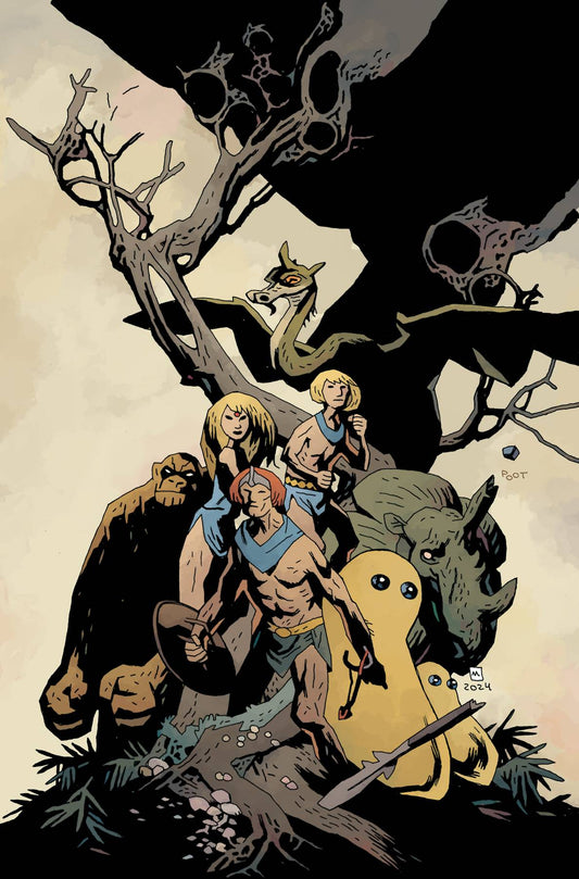 Herculoids #1 V 1:40 Mike Mignola Virgin Variant (02/19/2025) Dynamite