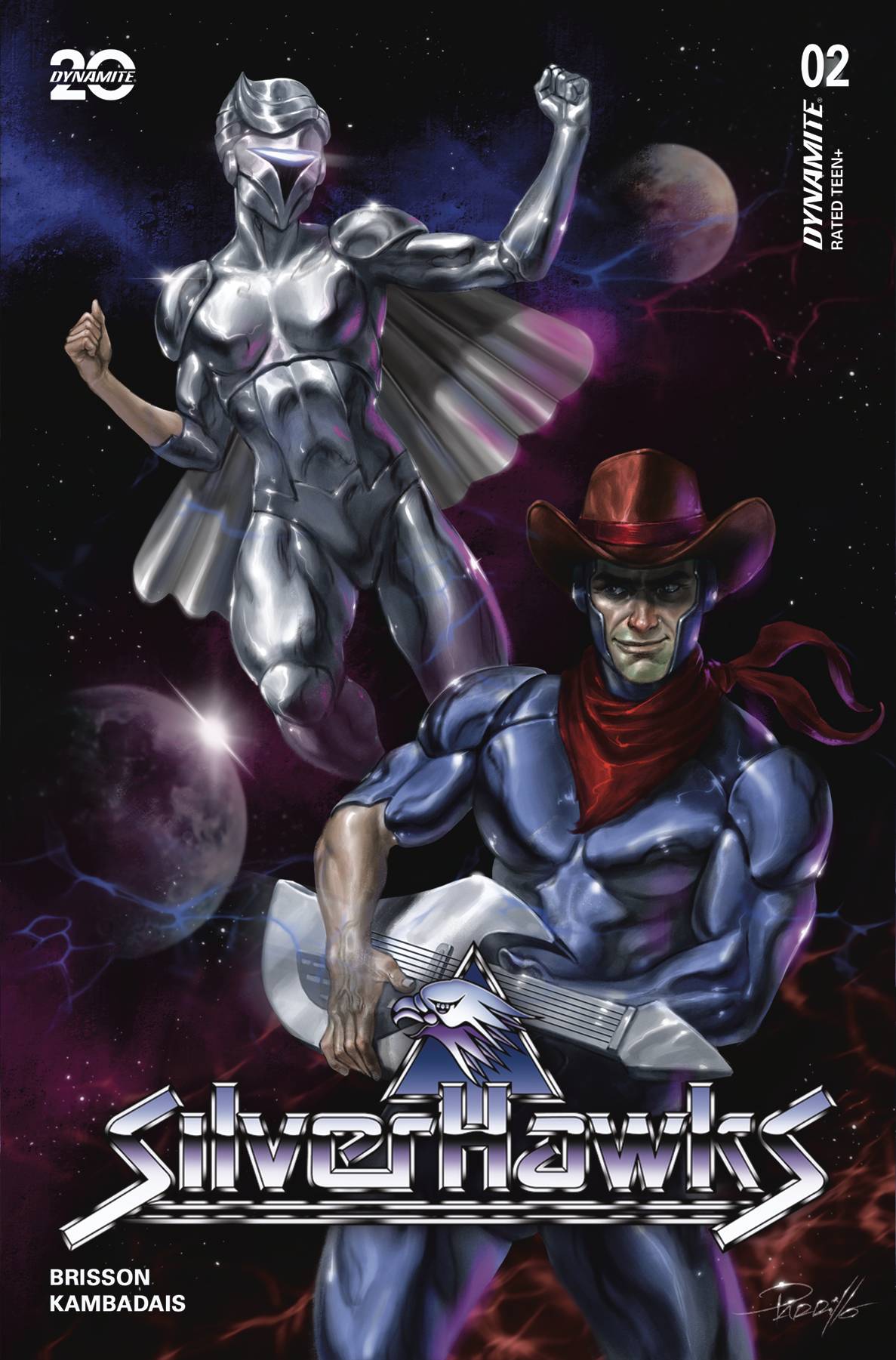 Silverhawks #2 H Lucio Parrillo Foil Variant (02/26/2025) Dynamite