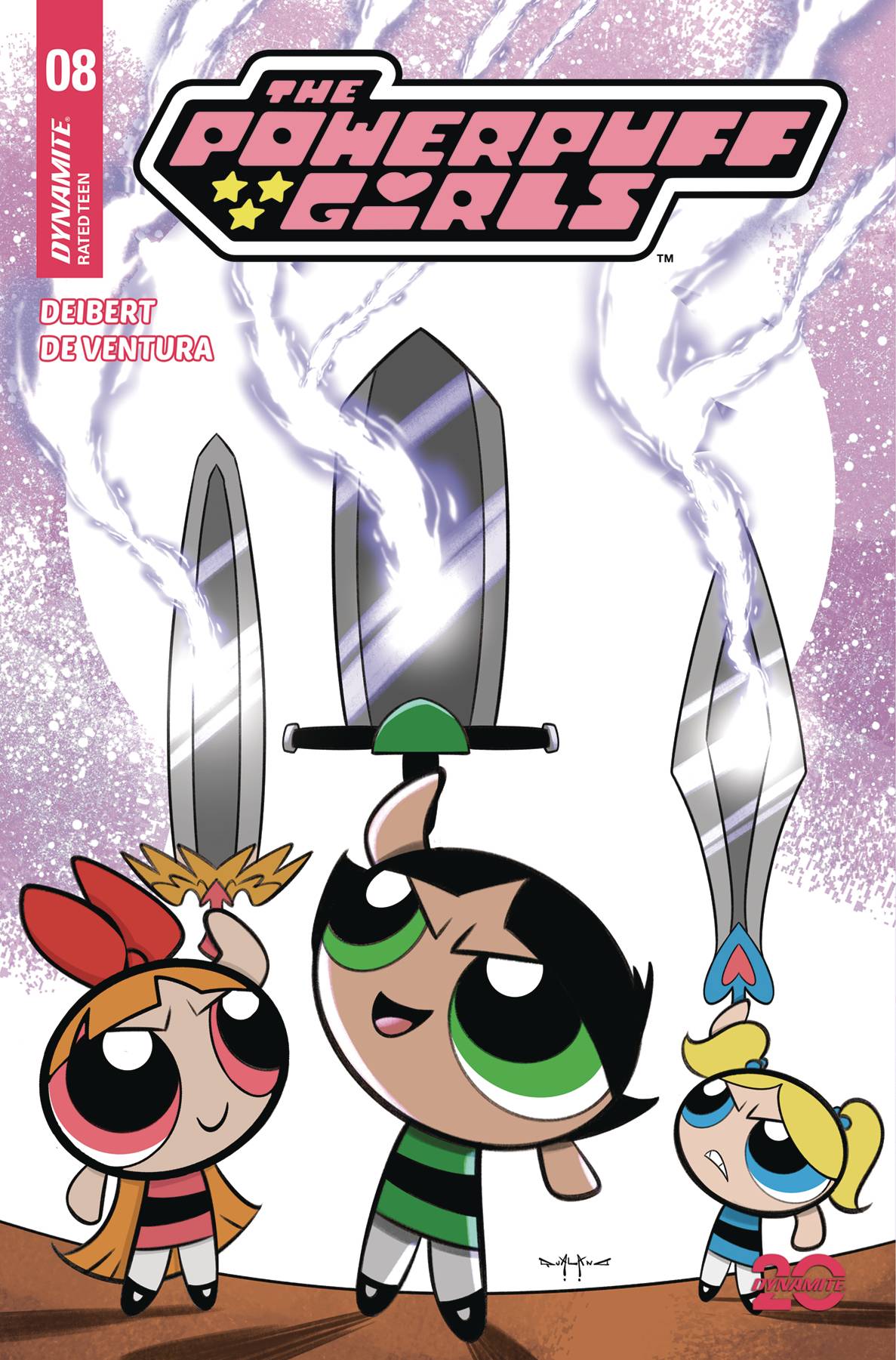 Powerpuff Girls #8 D Pasquale Qualano Variant (02/26/2025) Dynamite