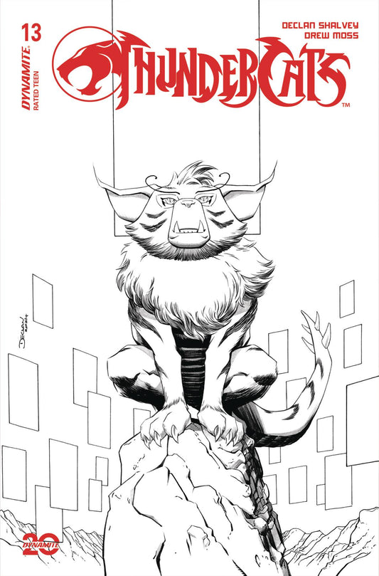 Thundercats #13 O 1:15 Declan Shalvey Line Art Variant (02/26/2025) Dynamite