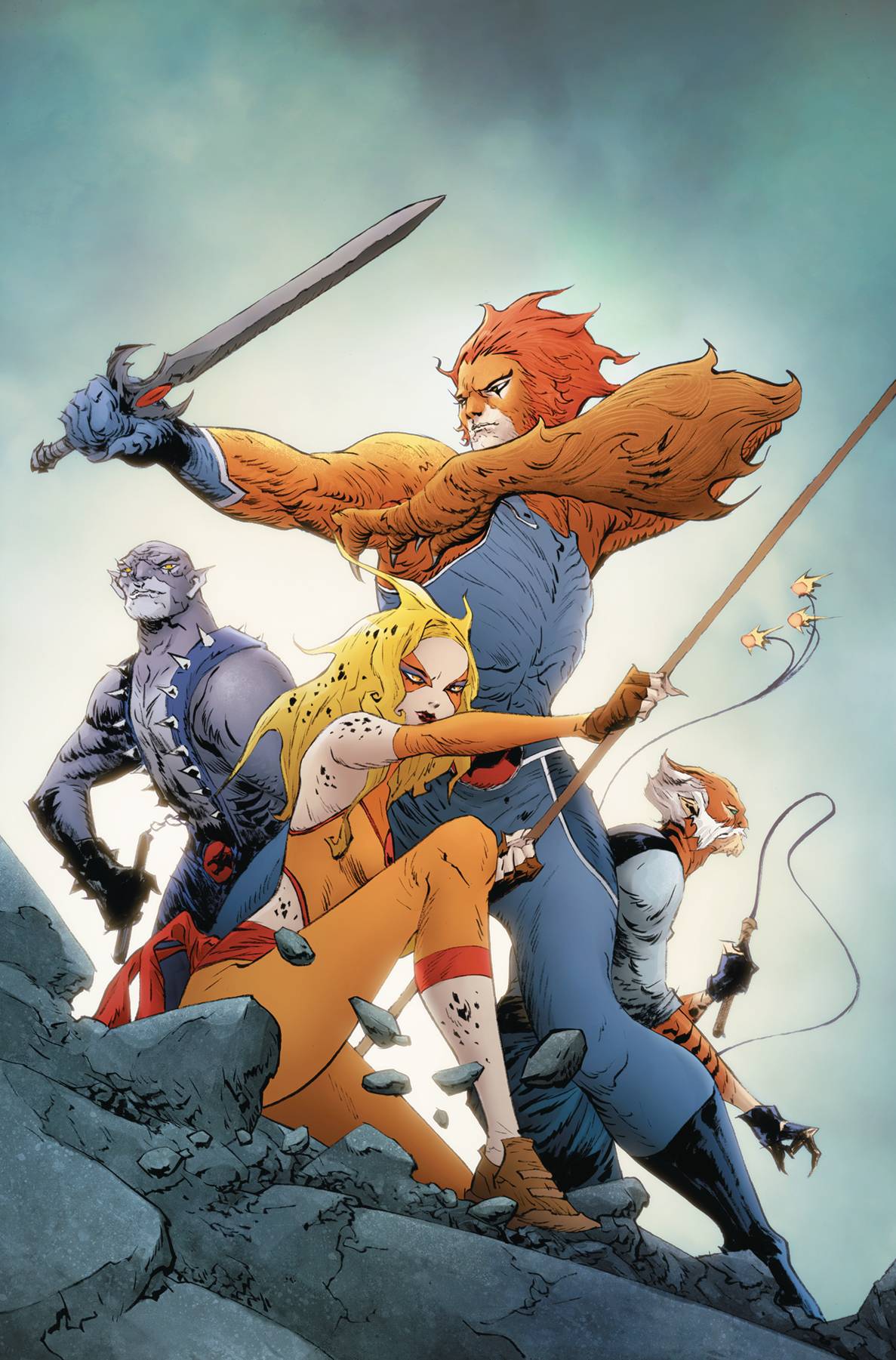 Thundercats #13 P 1:15 Jae Lee Foil Virgin Variant (02/26/2025) Dynamite