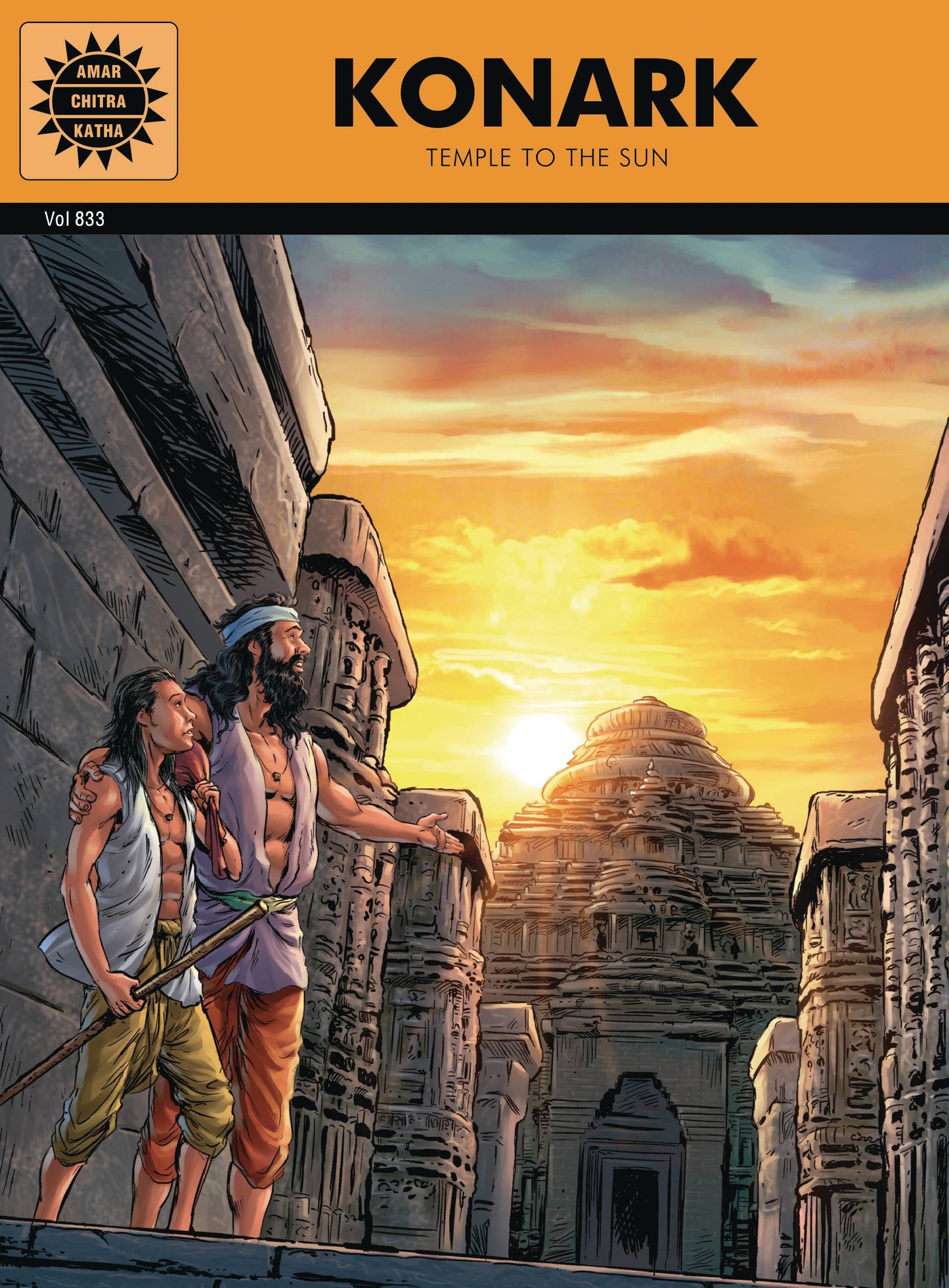 Konark Tp Temple To The Sun (02/26/2025) Ack Comics (Amar Chitra Katha)