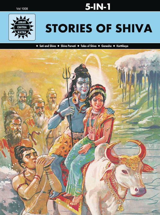 Stories Of Shiva Hc (5-In-1 Collection) (02/26/2025) Ack Comics (Amar Chitra Katha)