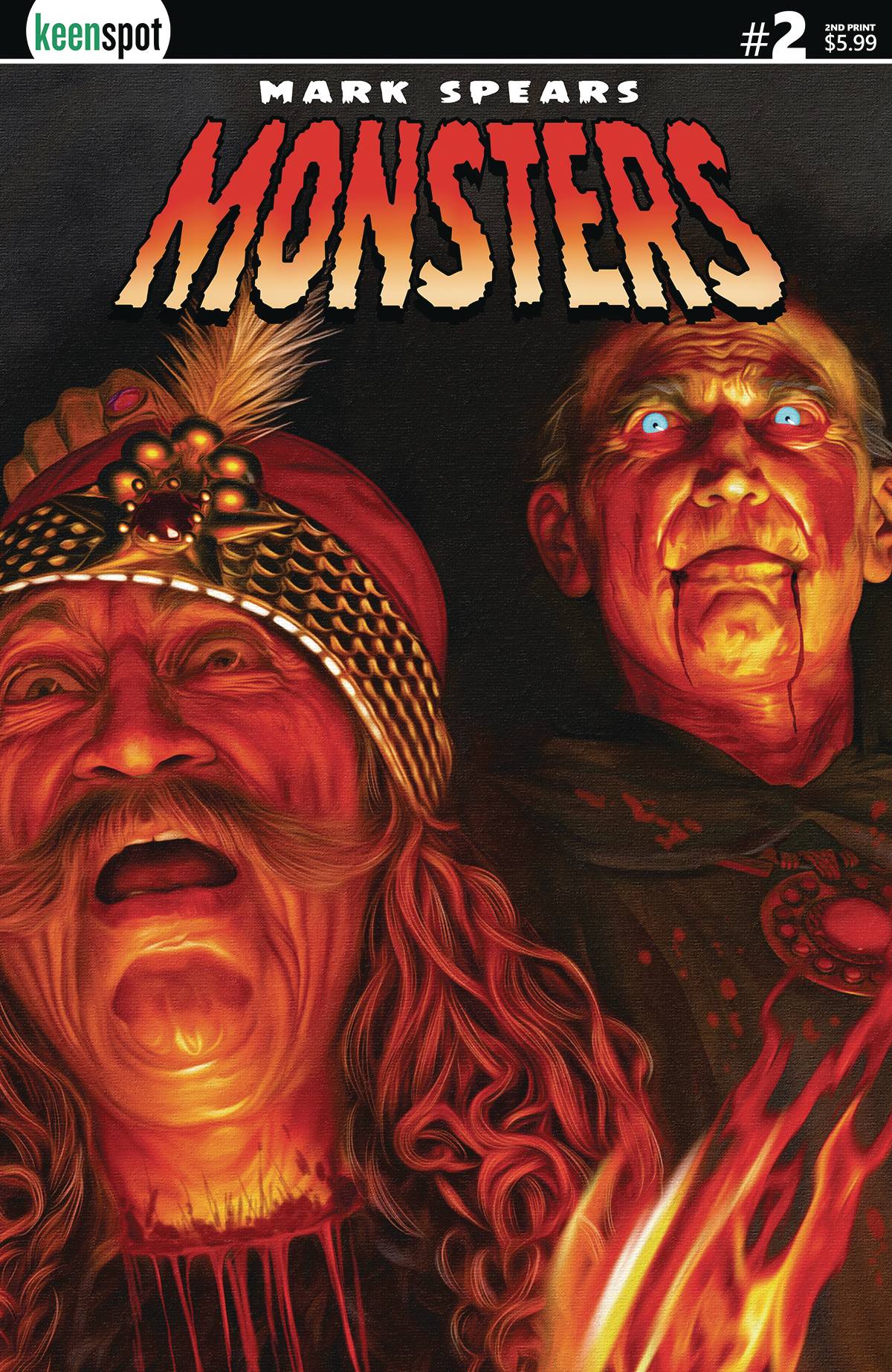 Mark Spears Monsters #2 2nd Print A Beheaded Variant (01/22/2025) Keenspot