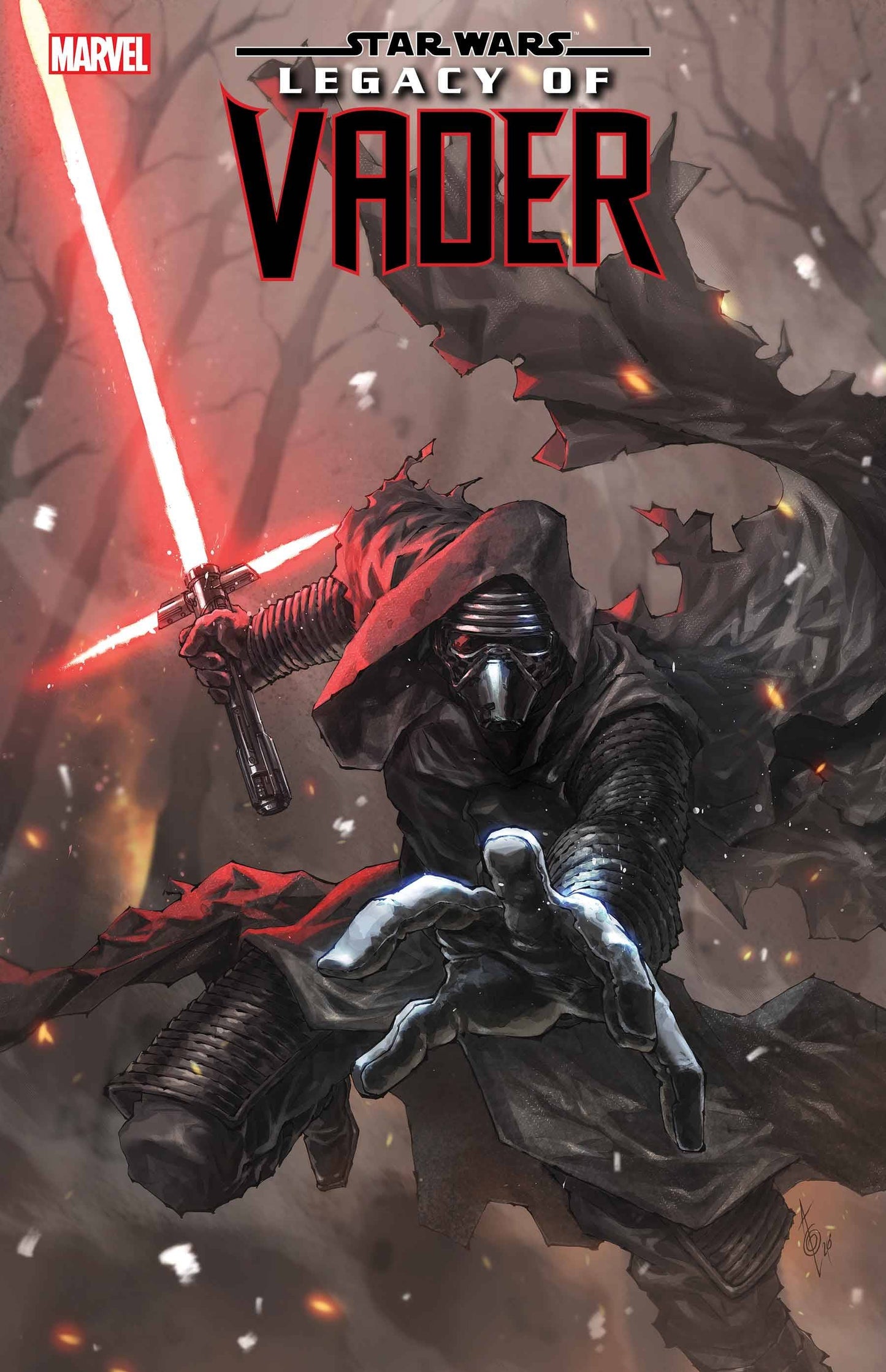 Star Wars Legacy Of Vader #2 A1 Cover Set Of 5 1:25 1:50 (03/12/2025) Marvel