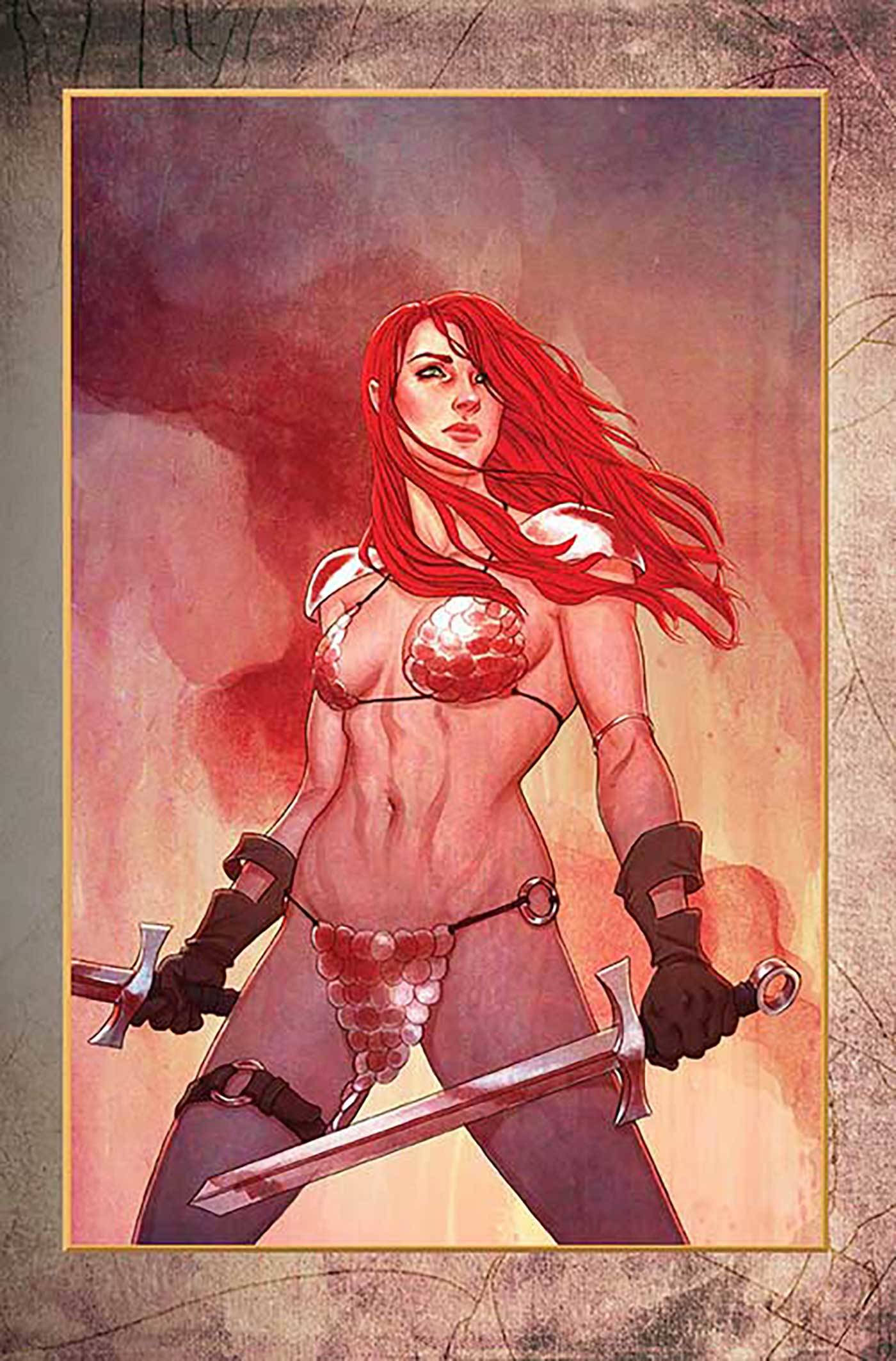 Red Sonja 2023 #17 Q 1:15 Foc Frison Virgin Variant (01/08/2025) Dynamite