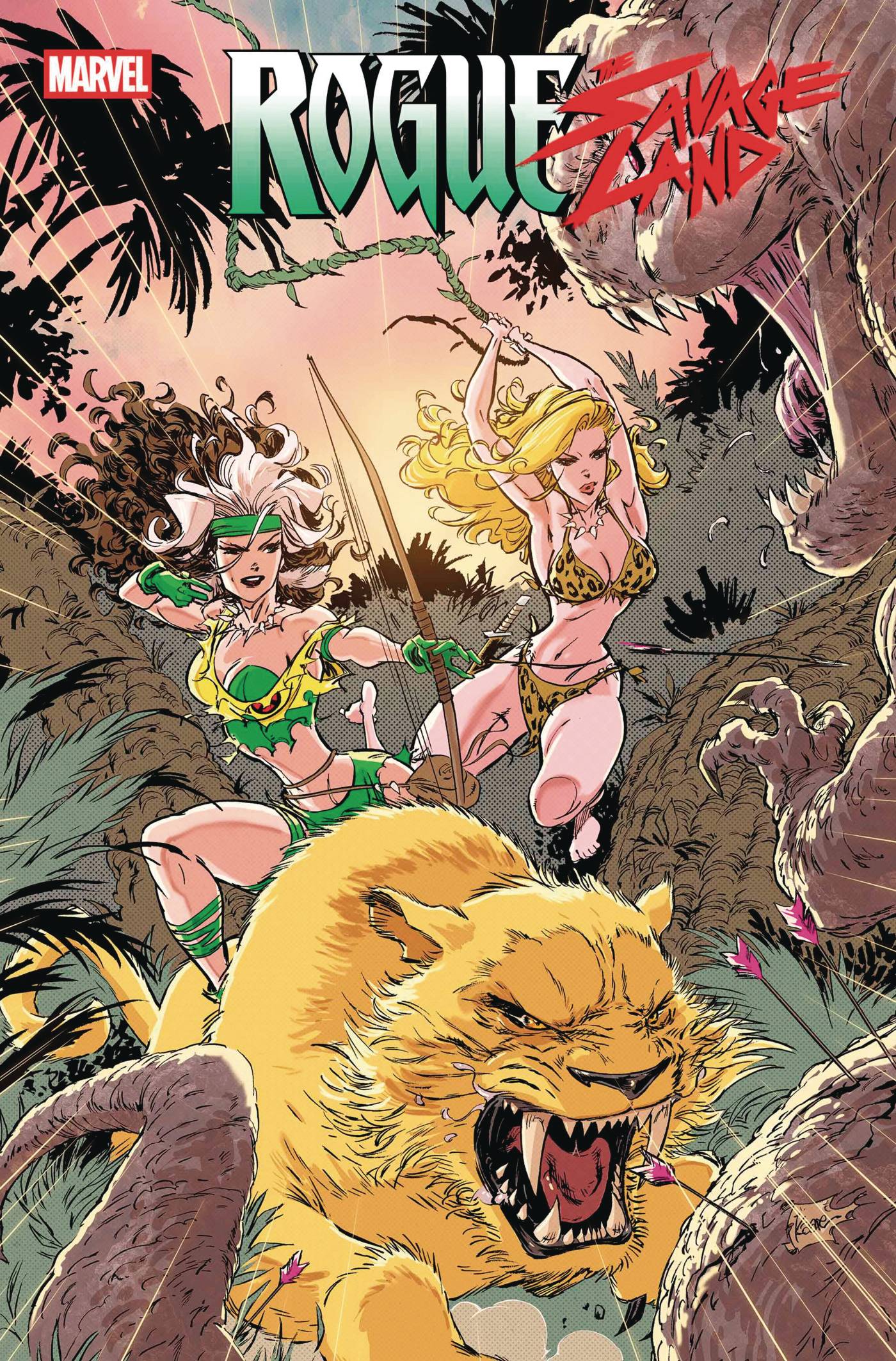 Rogue The Savage Land #4 A1 Cover Set Of 5 1:50 1:100 (04/30/2025) Marvel