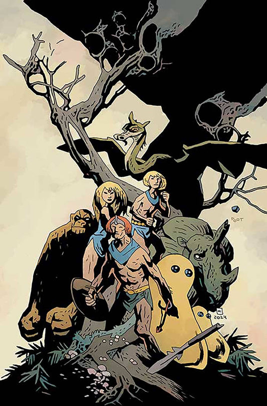 Herculoids #1 ZG 1:15 Mike Mignola Foil Variant (02/19/2025) Dynamite