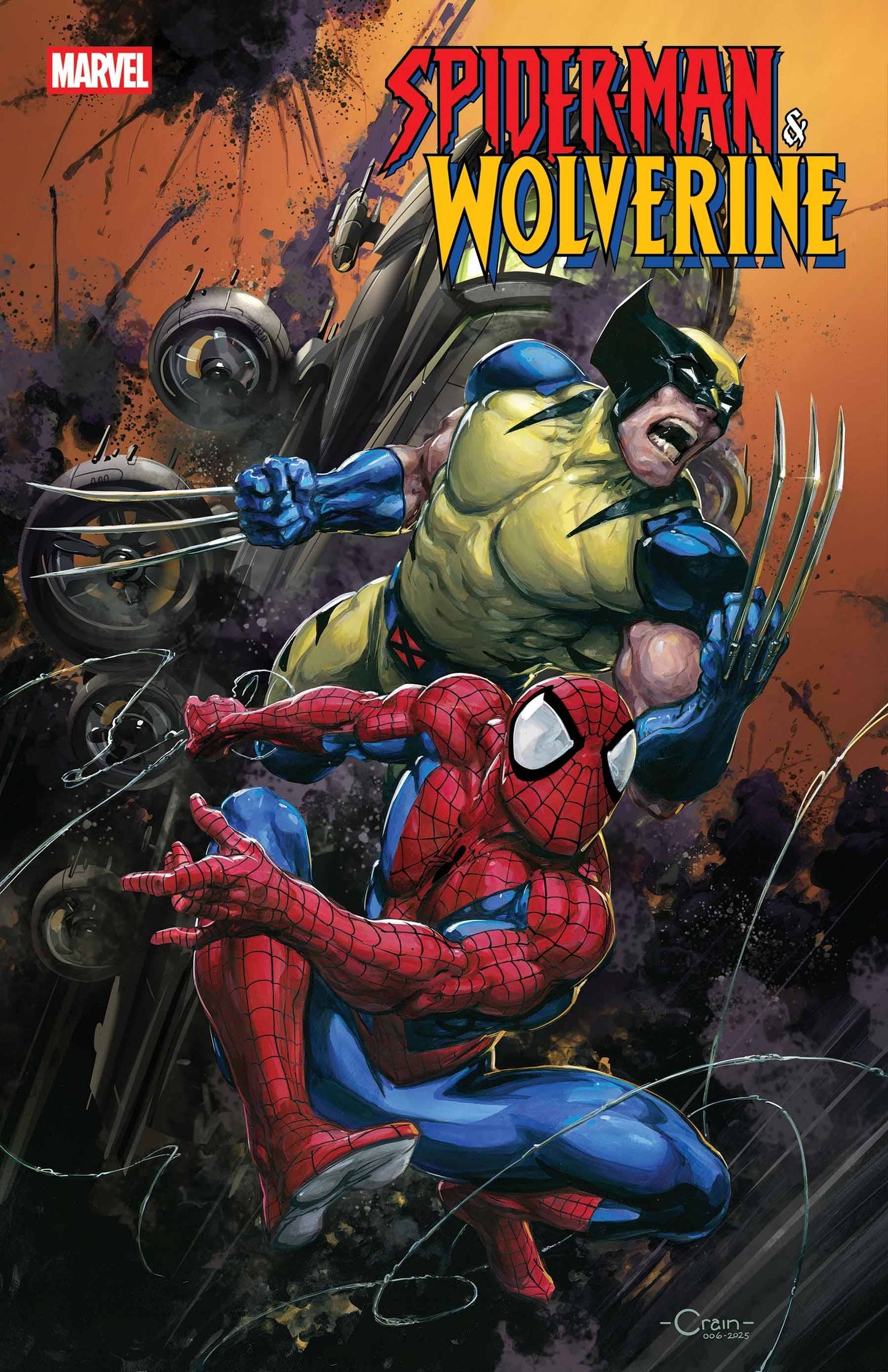 Spider-Man & Wolverine #1 A1 Cover Set Of 7 1:25 1:100 (05/21/2025) Marvel