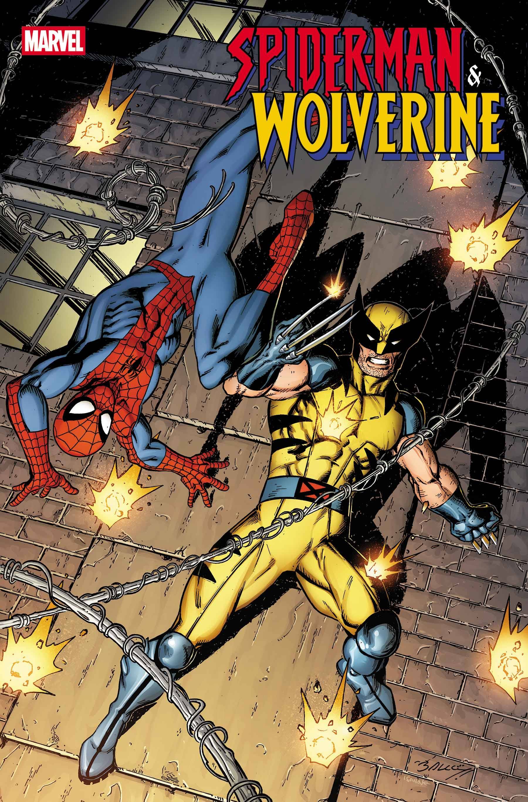 Spider-Man & Wolverine #1 A1 Cover Set Of 7 1:25 1:100 (05 Spider-Man & Wolverine #1 A1 Cover Set Of 7 1:25 1:100 (05