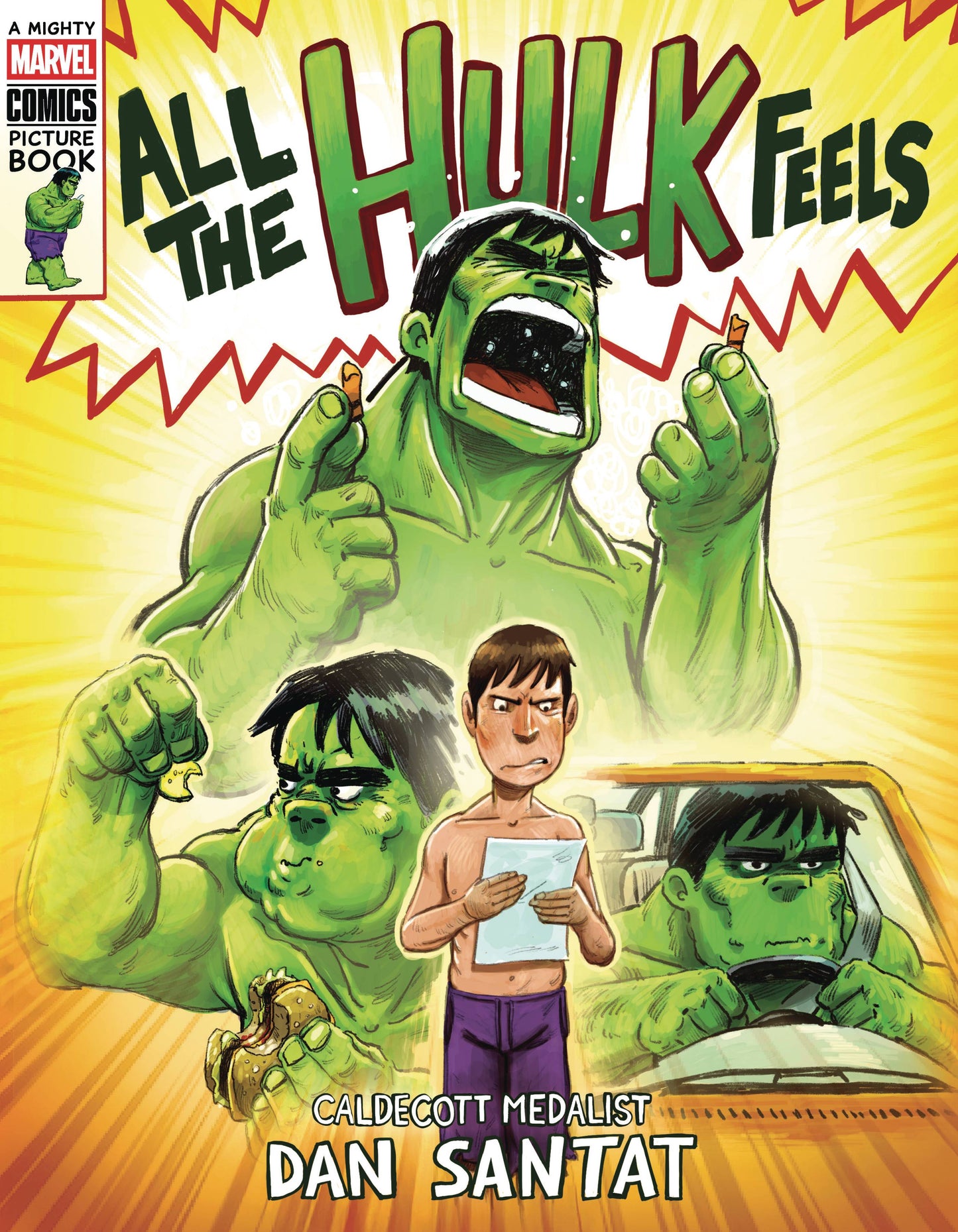 All The Hulk Feels Mighty Marvel Comic Picture Book (C: 0-1- (07/23/2025) Abrams Fanfare - Golden Apple Comics