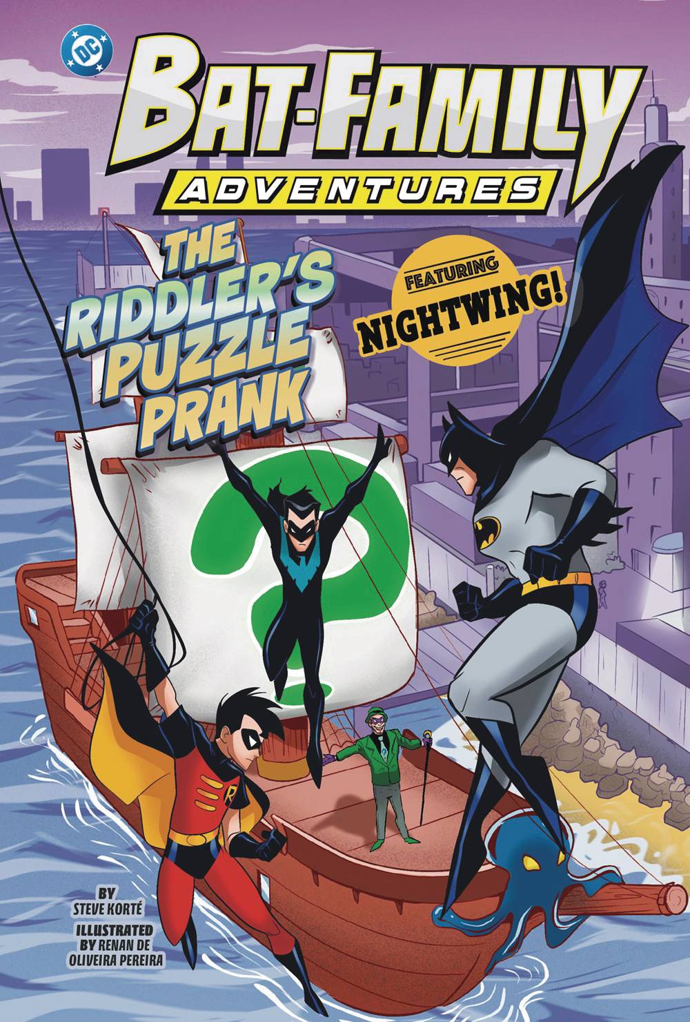 Bat Family Adv Riddlers Puzzle Prank (08/06/2025) Picture Window Books