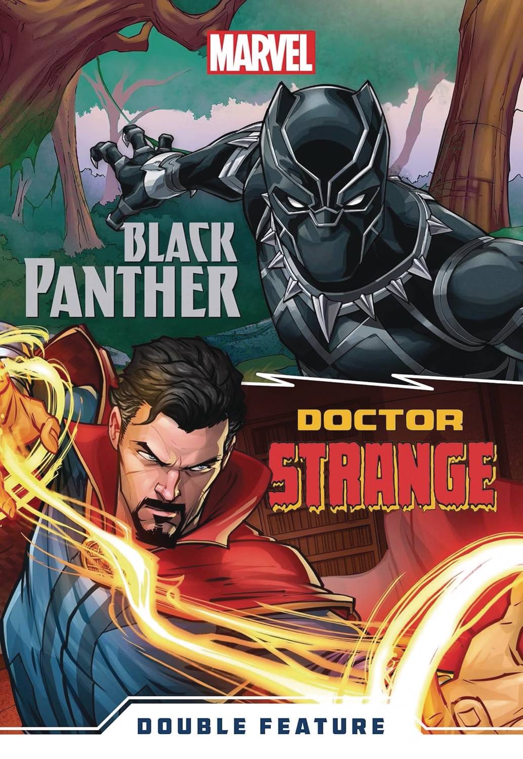 Marvel Double Feature Black Panther Doctor Strange Sc Novel (07/02/2025) Marvel Press
