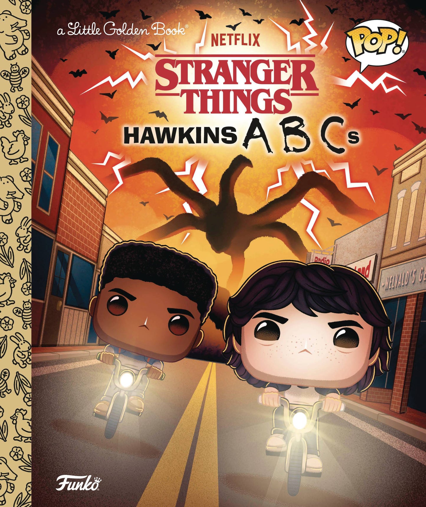 Funko Stranger Things Abc Little Golden Book Hc (07/09/2025) Golden Books