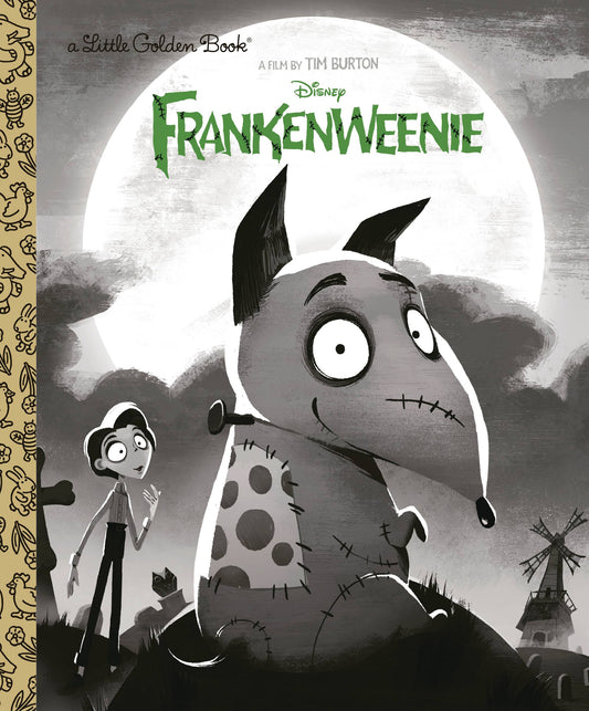 Frankenweenie Little Golden Book Hc (07/02/2025) Golden Books