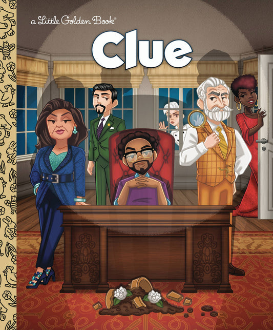 Clue Little Golden Book Hc (07/02/2025) Golden Books
