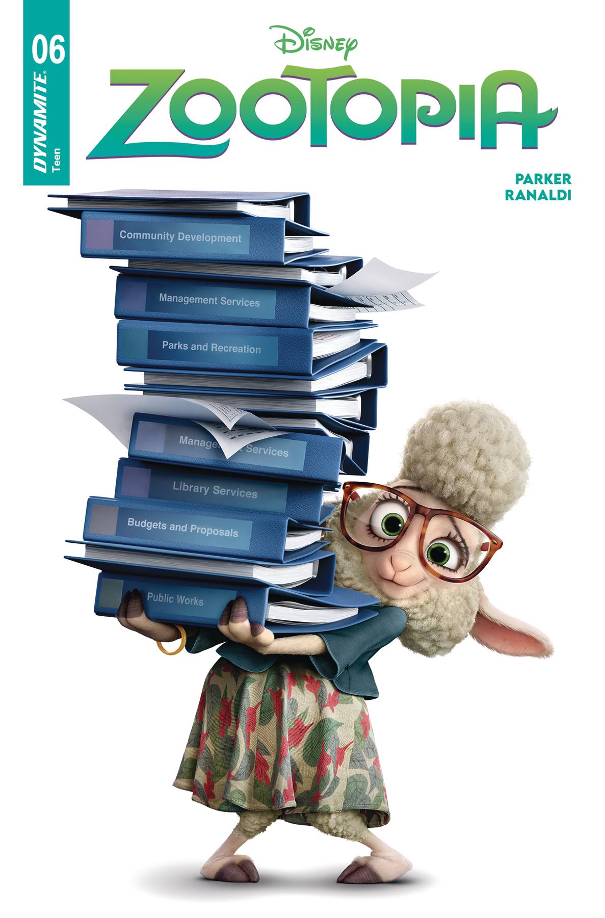 Zootopia #6 E Movie Characters Variant (09/24/2025) Dynamite - Golden Apple Comics