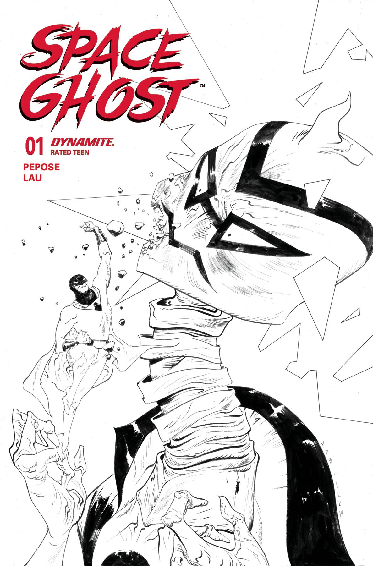Space Ghost (2025) #1 N 1:10 Lee Line Art Variant (08/13/2025) Dynamite - Golden Apple Comics