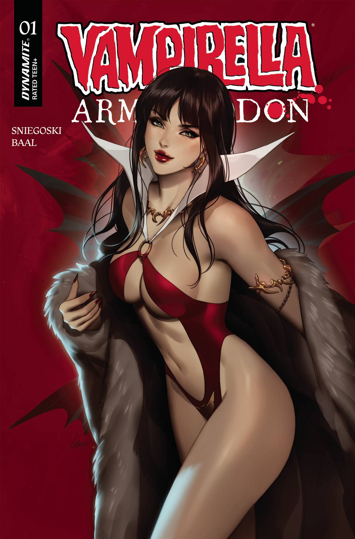 Vampirella Armageddon #1 N 1:10 Leirix Li Foil Variant (07/23/2025) Dynamite
